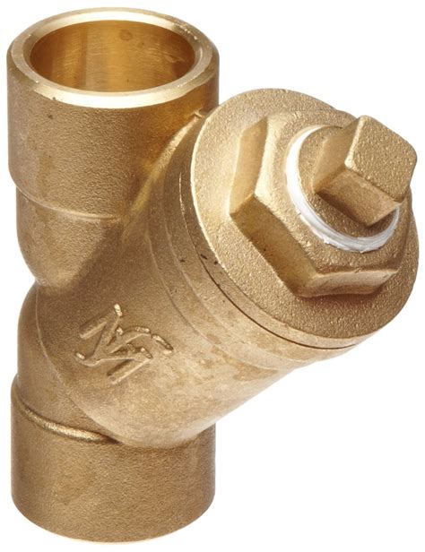 Flexicraft Ybs Bronze Wye Strainer With Sweat End Id X Length