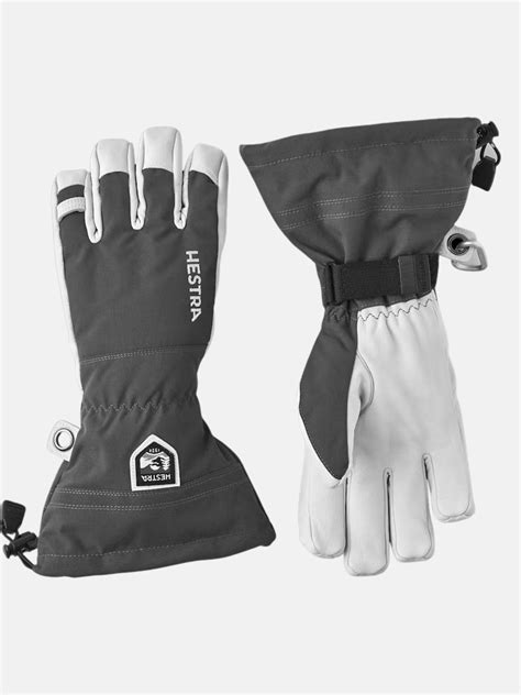 Hestra Army Leather Heli Ski 5 Finger Sci Handschuhe Nencini Sport