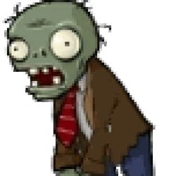 Zombi Normal Parado Pvz Sticker - Zombi normal parado Pvz Pvz 1 ...