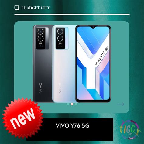 Vivo Y76 5G X Mobile Legends 8GB 4GB Extended RAM 44W FlashCharge