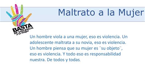 Maltrato A La Mujer Ppt