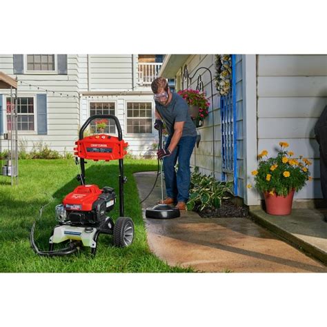 Craftsman 3000 Psi 25 Gpms Cold Water Gas Pressure Washer With 4 Spray Tips Cmxgwas020734 At