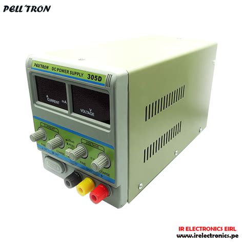 FUENTE DE ALIMENTACION DIGITAL DC 0 30V 5A PELLTRON 305D I R Electronics