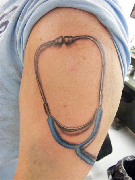 stethoscope tattoo 1 by thelittlered on DeviantArt