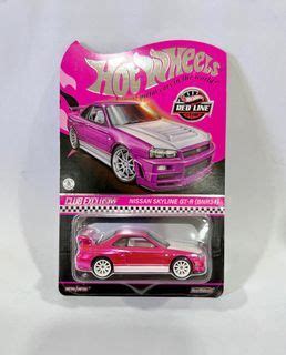 Hot Wheels RLC Nissan Skyline R Pink Hobbies Toys Toys Games On Carousell