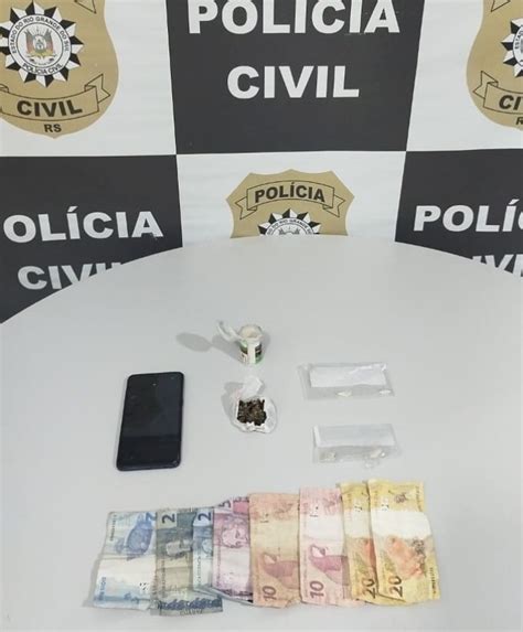 PolÍcia Civil Prende Casal Por TrÁfico De Entorpecentes Em Terra De