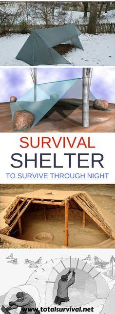 How To Build DIY Survival Shelters To Survive Through The Night ...