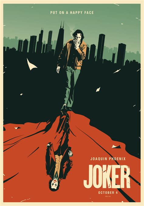 Batman Notes Joker Movie Poster By Julien Rico Jr