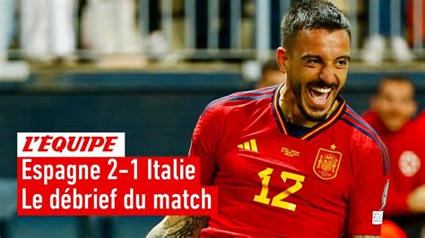 Espagne Italie Une Victoire Convaincante De La Roja En Demi