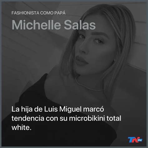 Michelle Salas La Hija Influencer De Luis Miguel Deslumbr Con Su Bikini En Bahamas Tn