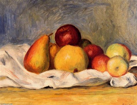 Reproducciones De Bellas Artes Peras Y Manzanas 1 De Pierre Auguste