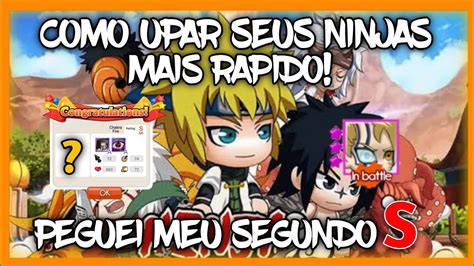 Como upar os ninjas mais RÁPIDO DICAS Peguei outro ninja S Ninja