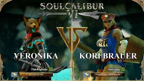 SoulCalibur VI ThisRigbone Veronika VS Amesang Kori Brauer Xbox