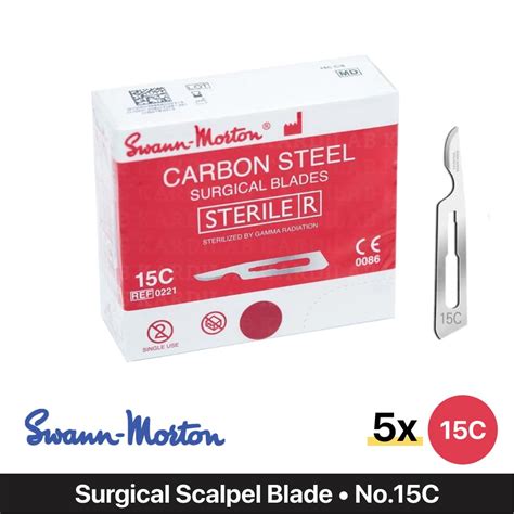 Swann Morton No C Sterile Surgical Scalpel Blades X Kardilab