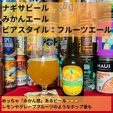 ナギサビール みかんエール（日本 和歌山 クラフトビール） Brewing Co Ipa Beer