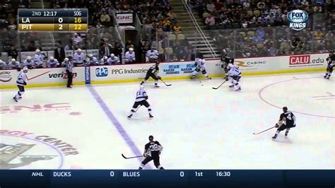 Los Angeles Kings Vs Pittsburgh Penguins 30 10 2014 YouTube