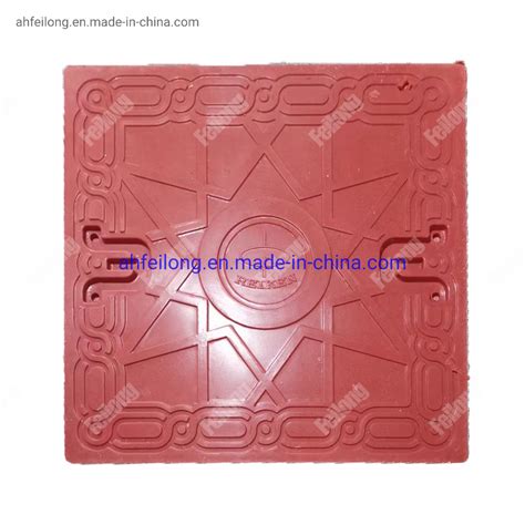 Composite Manhole Cover En124 600mm By 600mm 40mm Thick Square GRP FRP