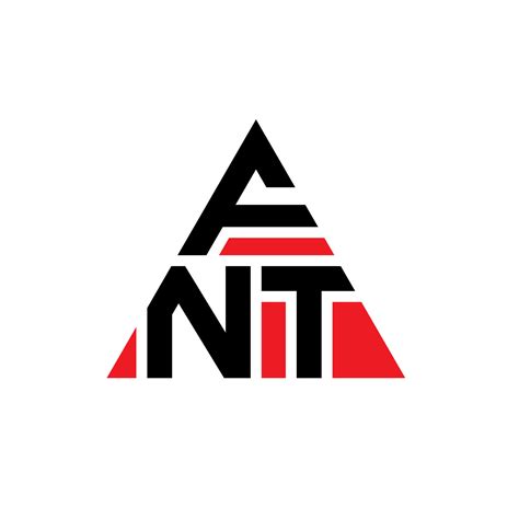 Diseño De Logotipo De Letra Triangular Fnt Con Forma De Triángulo