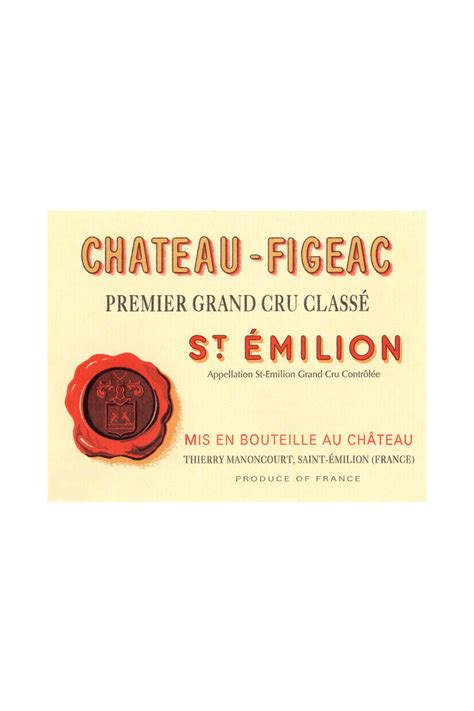 1975 CHÂTEAU FIGEAC 1975 Saint Emilion Vintage wine SoDivin