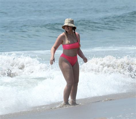 Iskra Lawrence Showed A Sexy Ass In A Pink Bikini 23 Photos The Fappening