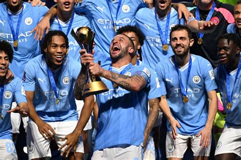 World Champions! 20 pictures of Man City celebrating Club World Cup win ...