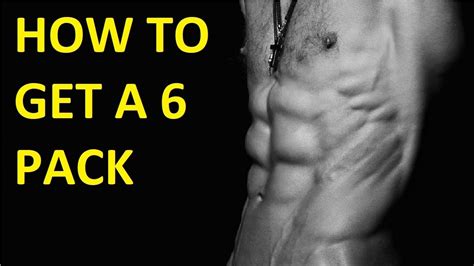 How To Get A Six Pack In 3 Minutes Six Pack Abs Step By Step Tutorial