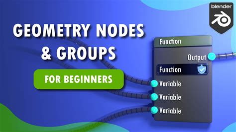 Getting Started With Geometry Nodes For Beginners Blender Tutorial