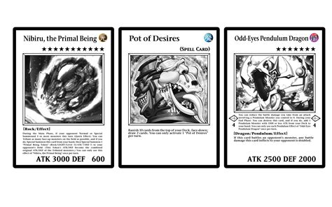 Yugioh Card Template