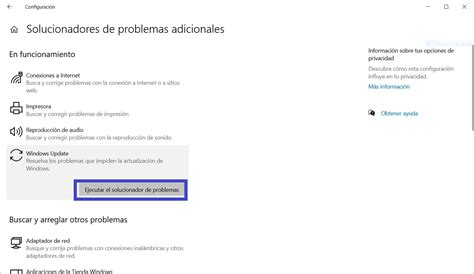 Cómo solucionar fallos de Windows Update al instalar Windows 10 20H2