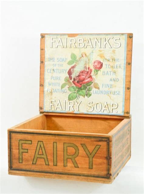 Fairbanks Fairy Soap Advertising Crate Display May 10 2014 Nest