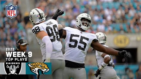 Raiders Top Plays From Week 9 Vs Jacksonville Jaguars Highlights