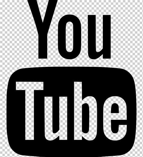 Logo De Youtube Iconos De Computadora En Blanco Y Negro Youtube Texto