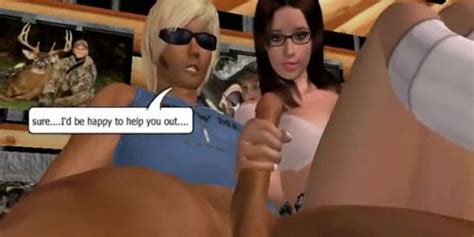 This Sexy 3D Big Tit Brunette Babe In Stockings Gets Fucked Tnaflix