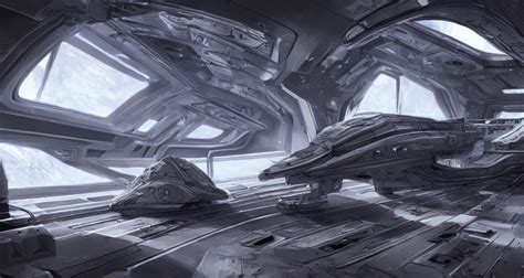 Prompthunt A Hyper Realistic Detailed Concept Art Of A Giant Spaceship