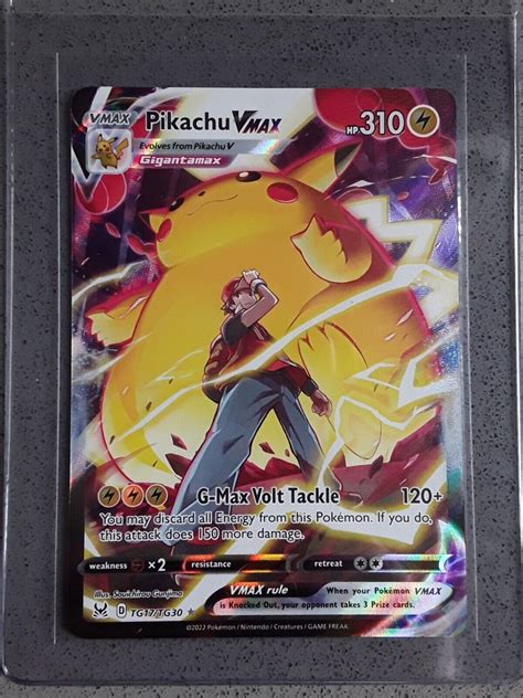 Pikachu Vmax Tg Tg Ultra Rare Lost Origin Trainer Gallery Pokemon