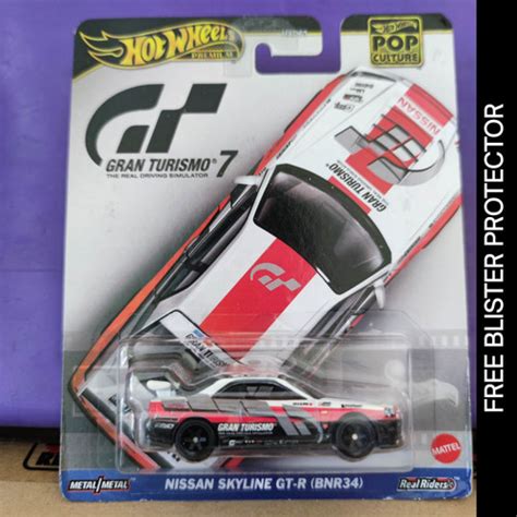 Jual Hot Wheels Gran Turismo Nissan Skyline Gt R Bnr Hotwheels Pop Culture Premium Skyline