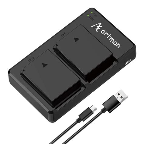 Buy Artman Lp E Battery And Usb Dual Battery Charger For Canon Eos