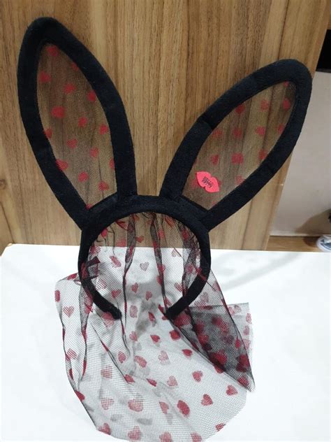 Hello Kitty bunny ears headband/hairband by Universal Studio, Women's ...