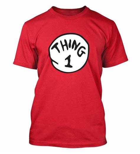 Thing Tshirt Cat In The Hat Halloween Costume By Niftyshirts