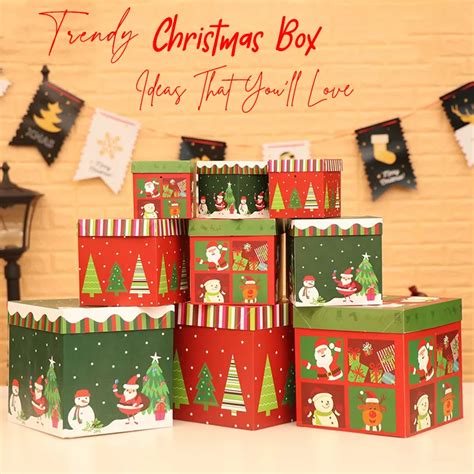 Trendy Christmas Box Ideas That You’ll Love - Packaging Bee