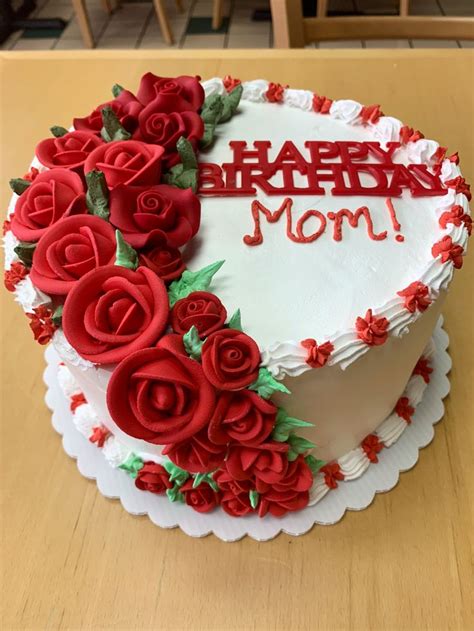 Pin By Margarita Olmedo On Cake In 2024 Birthday Cake For Mom Red Birthday Cakes Birthday