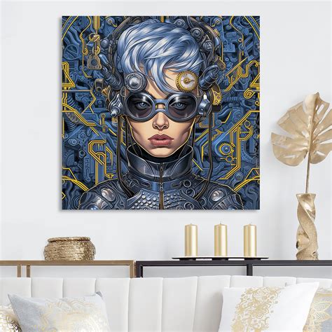 Mercer Sci Fi Female Warriors I Modern Metal Wall Decor Wayfair