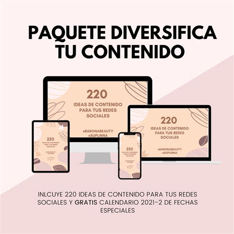 Paquete Diversifica Tu Contenido Lina Barona Hotmart