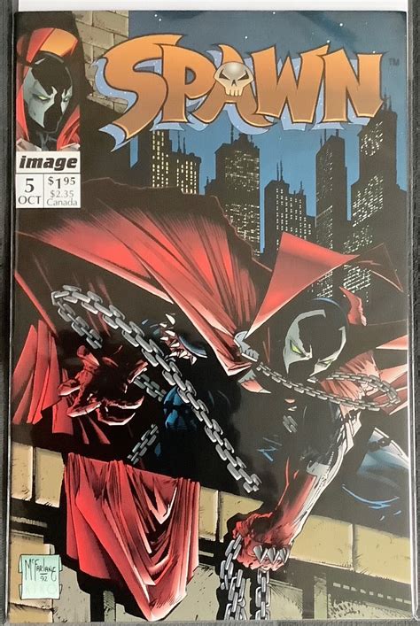 Spawn #5 (1992) Cerebus cameo as stuffed animal; 1st app & death Billy ...