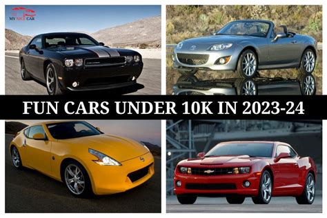 7 Fun Cars Under 10k : Affordable Excitement for Every Budget