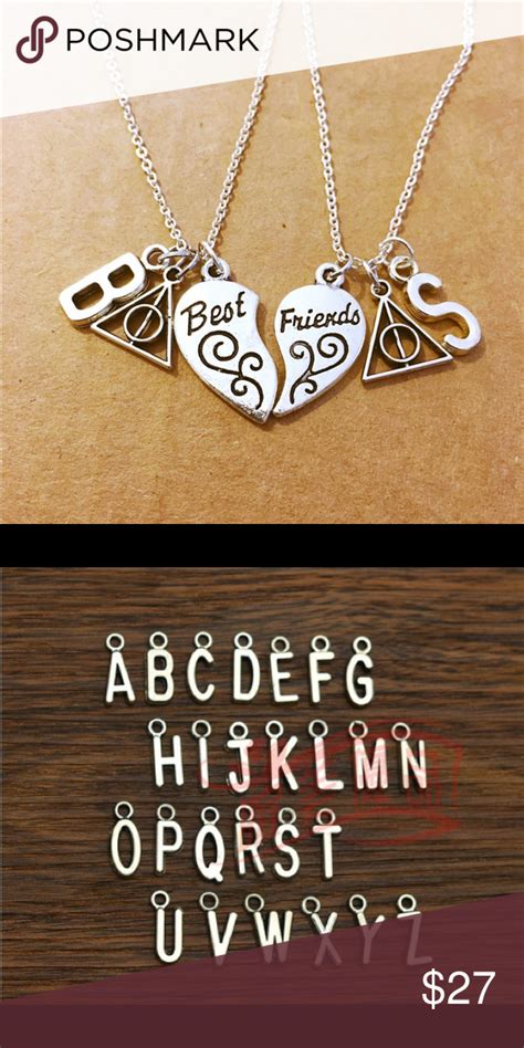 Two Harry Potter Best Friend Necklaces Best Friend Necklaces Friend