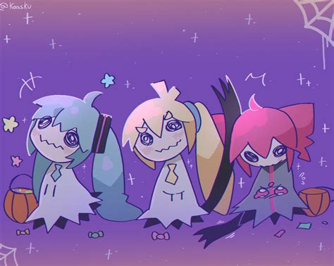 Hatsune Miku Kasane Teto Mimikyu And Akita Neru Vocaloid And More