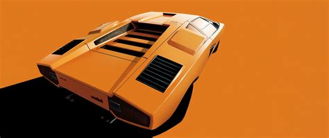 Lamborghini Countach 4k