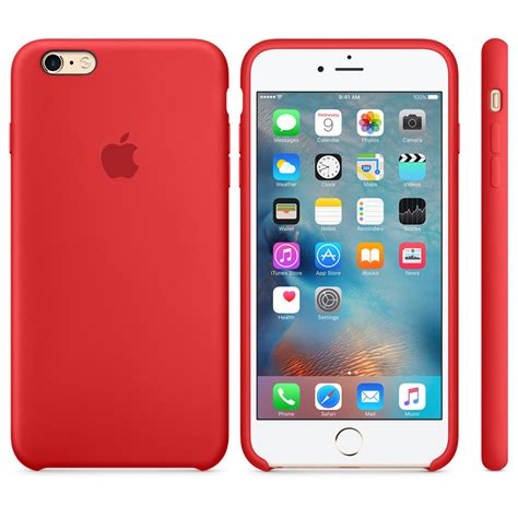 Apple Coque En Silicone Rouge Apple IPhone 6s Plus MKXM2ZM A Achat