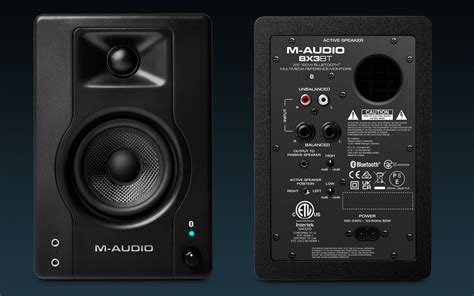 BLUETOOTH® MULTIMEDIA REFERENCE MONITORS l BX3 BT | M-Audio